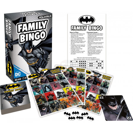 DC Comics stolná hra Family Bingo Batman *English Version*